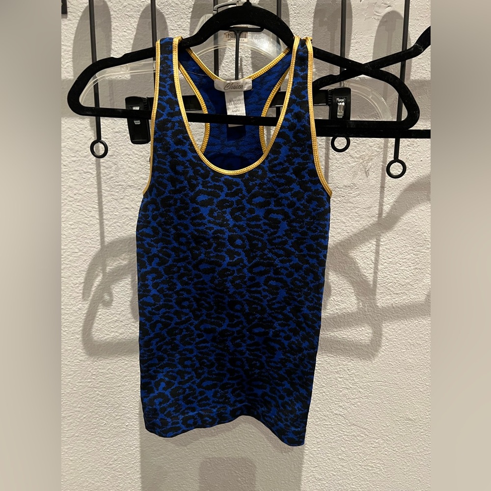 Super stretchy animal print tank